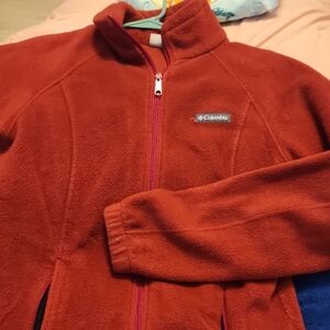 Columbia Kids' Rust Fleece Jacket